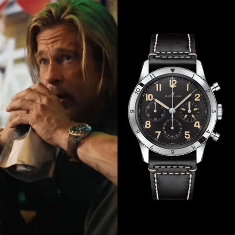 brad pitt breitling|ichiko jr bullet train watch.